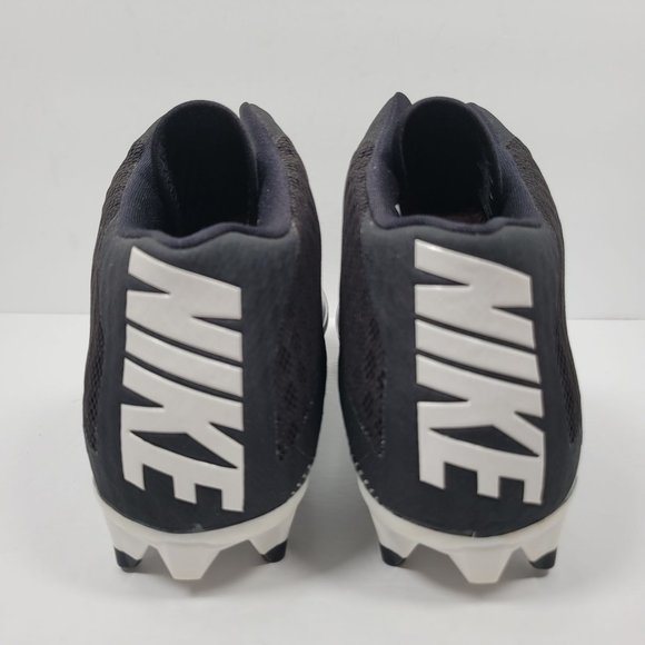 Nike VPR Men's Black White Athletic Football Cleats 847089-011 US Size 11 - Picture 4 of 8